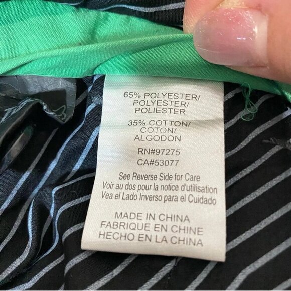 Fox Size 31 Grey and Black Pinstripe Utility Shorts inseam 11in - Picture 5 of 16